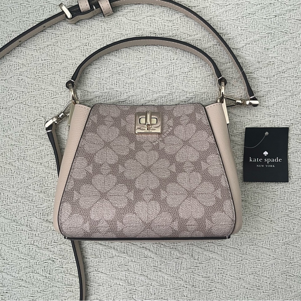 Kate Spade Dark Beige Mini Purse
